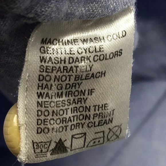 Tommy Bahama Shirt 100% Linen Blue Long Sleeve Button Down Relaxed Beach Coastal - Picture 7 of 12